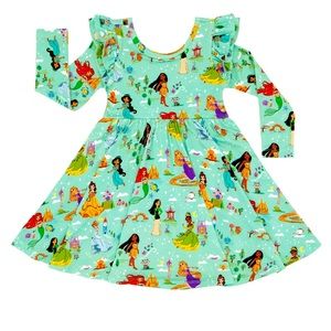 Little sleepies Disney princess dreams flutter twirl dress